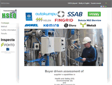 Tablet Screenshot of hseq.fi